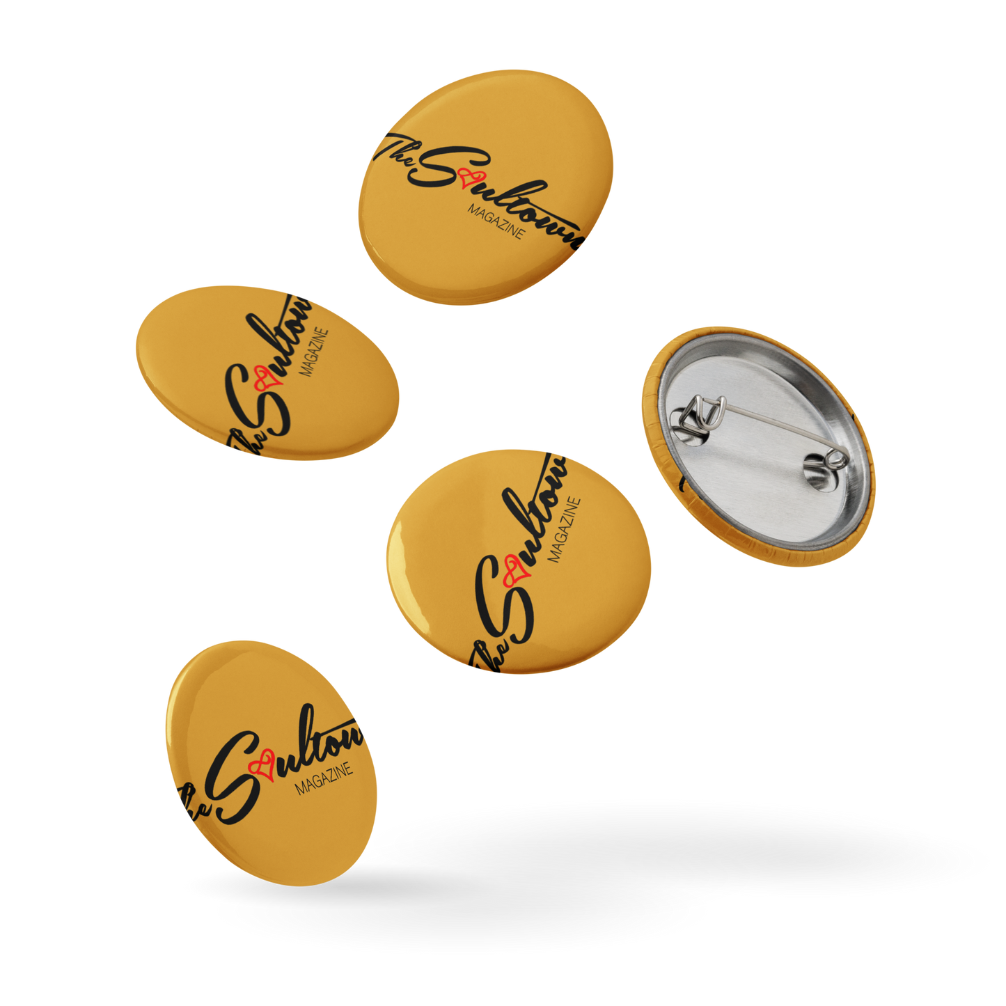 Soul - Set of pin buttons
