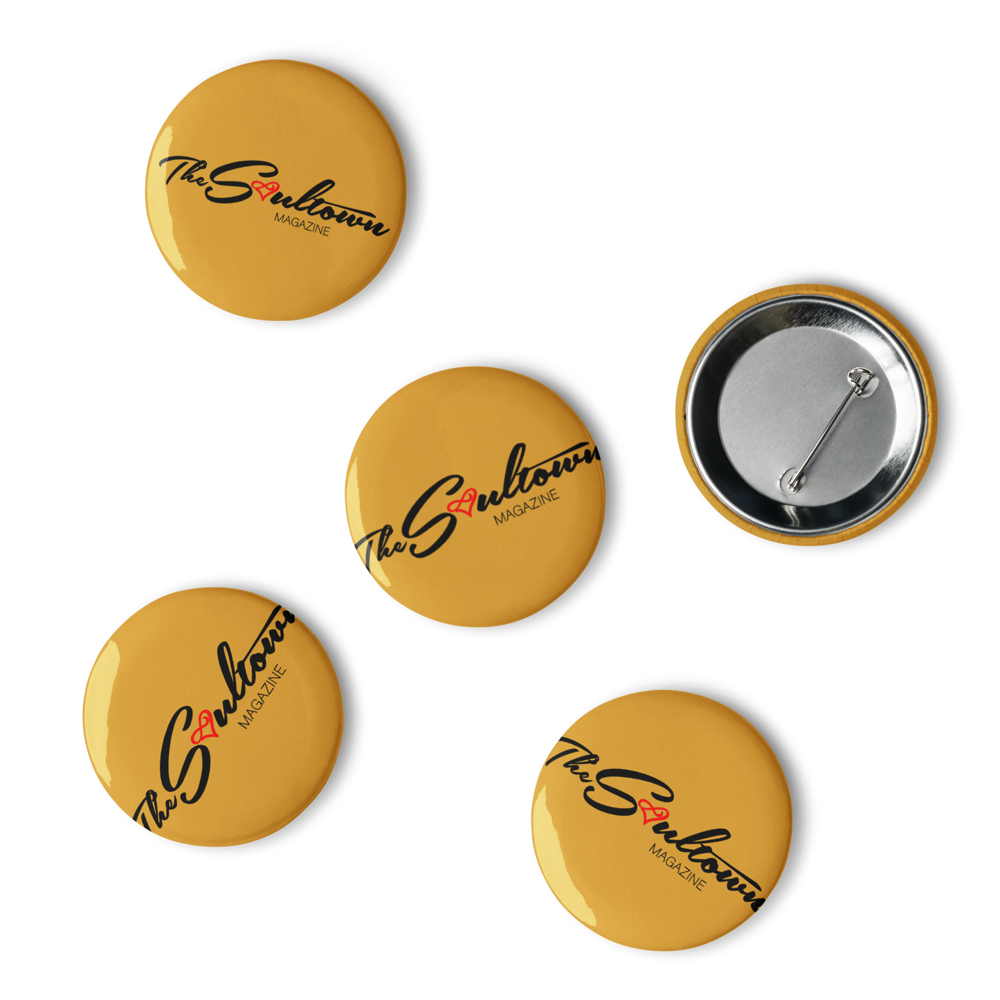 Soul - Set of pin buttons
